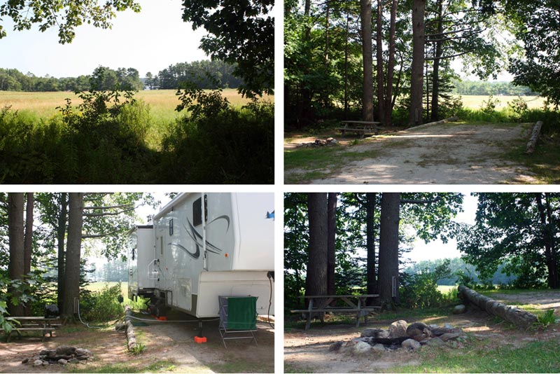 Interactive Campground Map East Bay Wolfe's Neck Oceanfront Camping